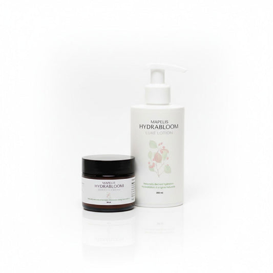 HYDRABLOOM RITUAL BUNDLE - Complete Face & Body Skincare Set | Restoring Cream + Hydrating Lotion